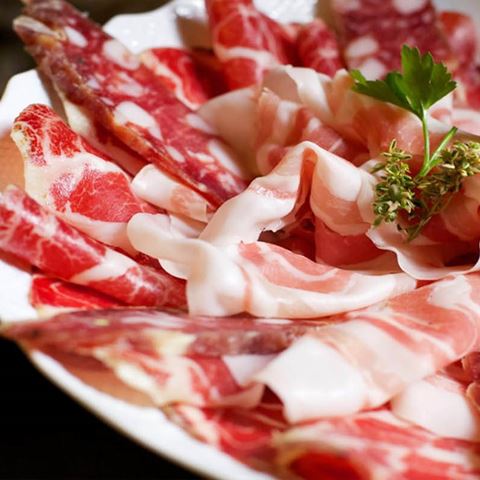 Selection of cold cuts