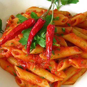 Pennette all'arrabbiata